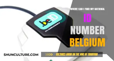 Locating Your National ID Number in Belgium: A Comprehensive Guide