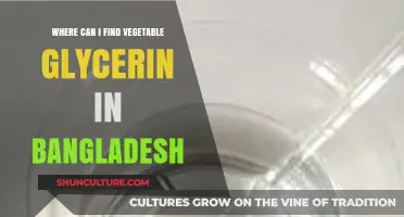 Where to Buy Vegetable Glycerin in Bangladesh: A Comprehensive Guide