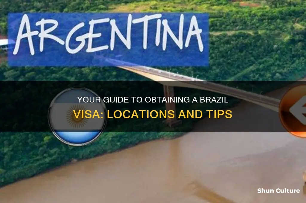 where can I get a visa for brazil