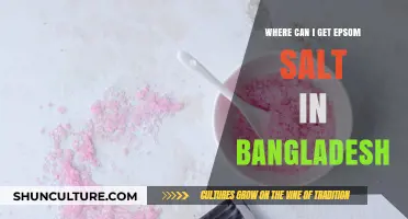 Where to Buy Epsom Salt in Bangladesh: Top Retailers & Online Stores