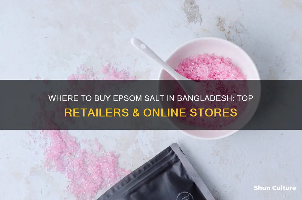 where can I get epsom salt in bangladesh