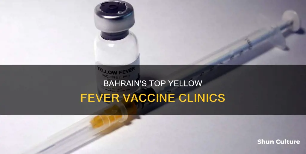 where can I get yellow fever vaccine in bahrain