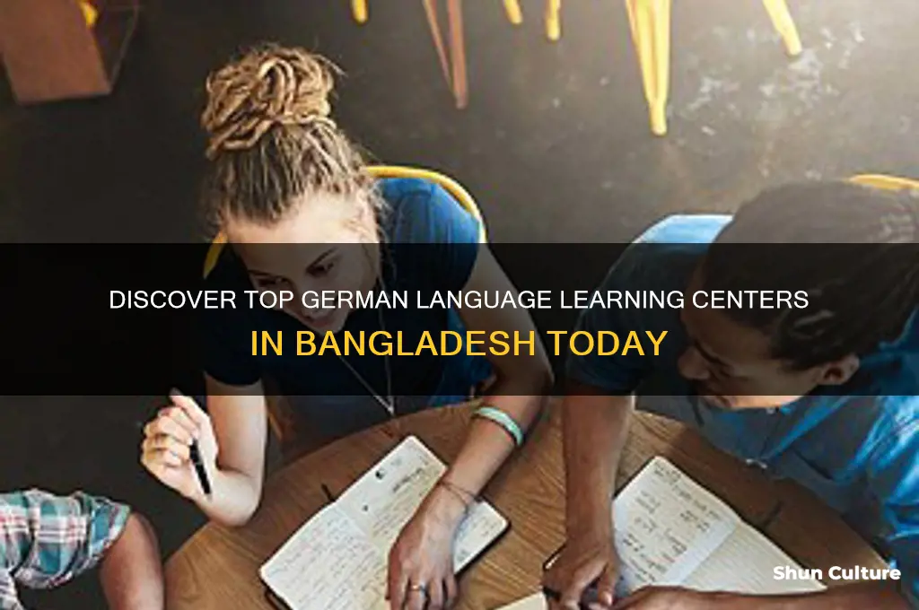 where can I learn german language in bangladesh