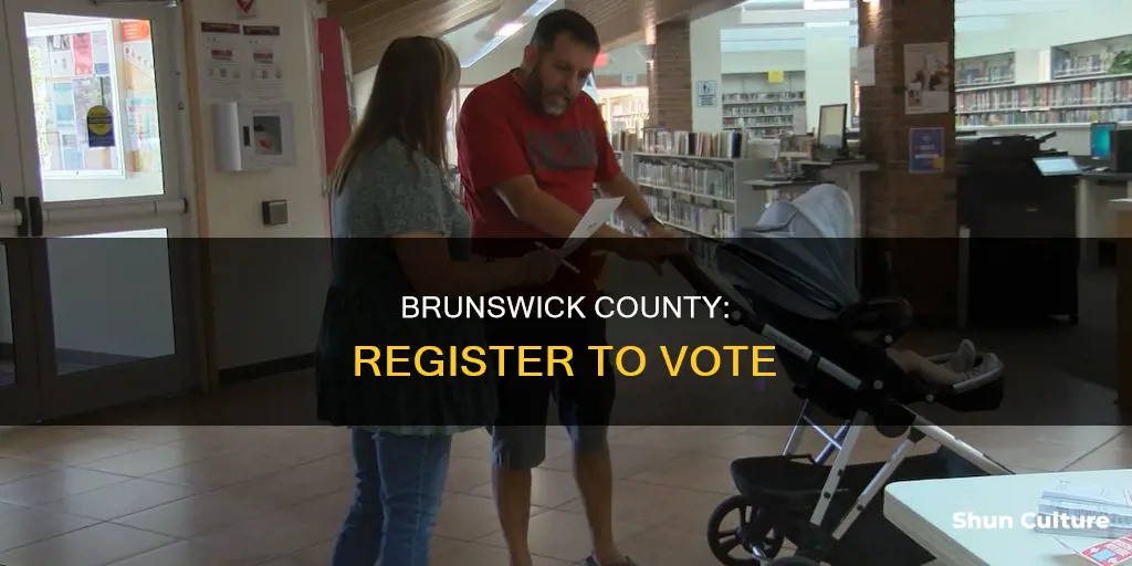 where can I register to vote in brunswick county