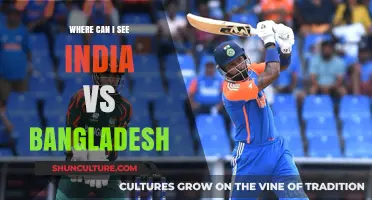 Where to Watch India vs Bangladesh: A Comprehensive Guide