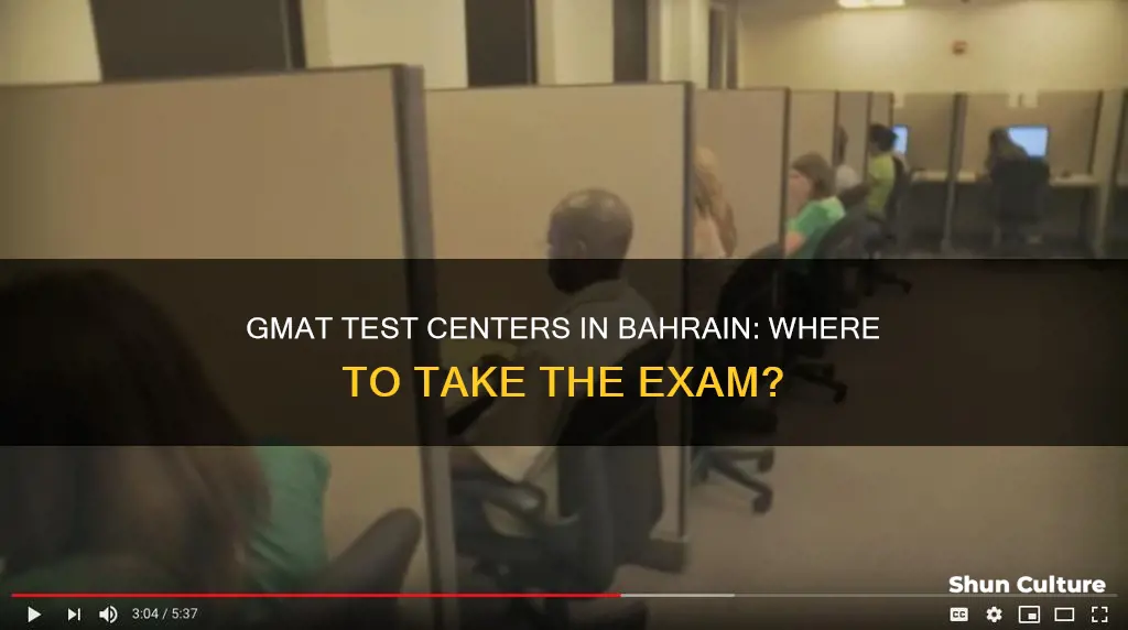 where can I take gmat in bahrain