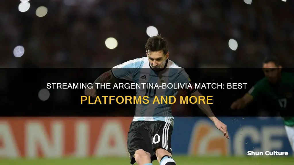 where can I watch argentina bolivia