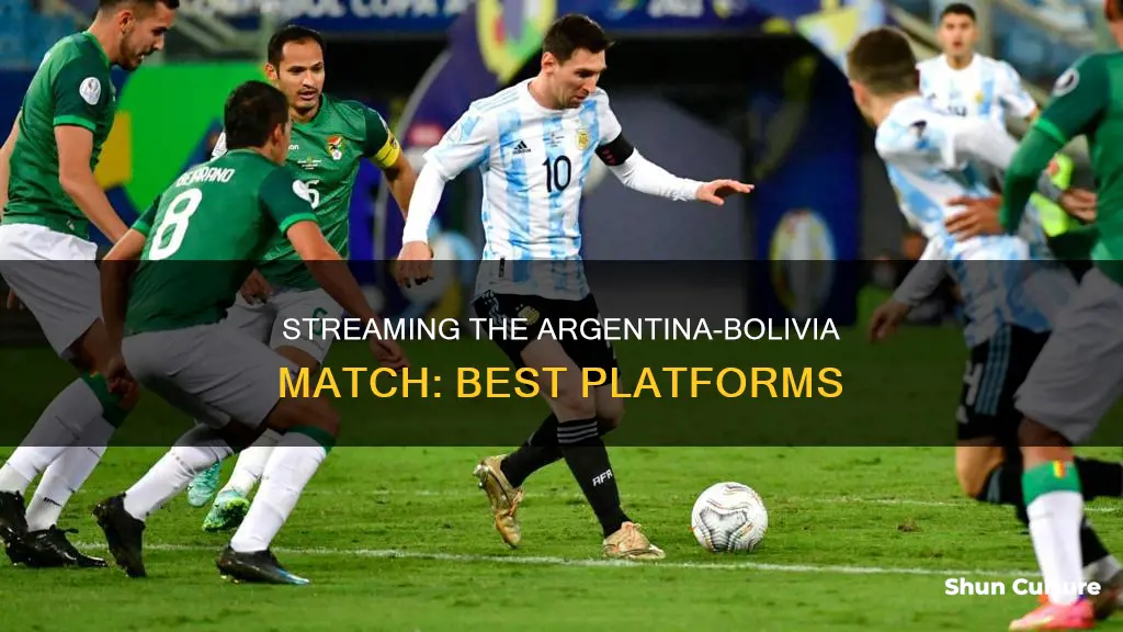 where can I watch argentina vs bolivia