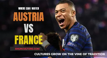 Austria vs France: Where to Watch the Match