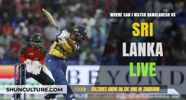 Watch Bangladesh vs Sri Lanka Live: Streaming Options & Channels