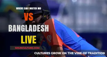 Watch India vs Bangladesh Live: Streaming Options and Channels