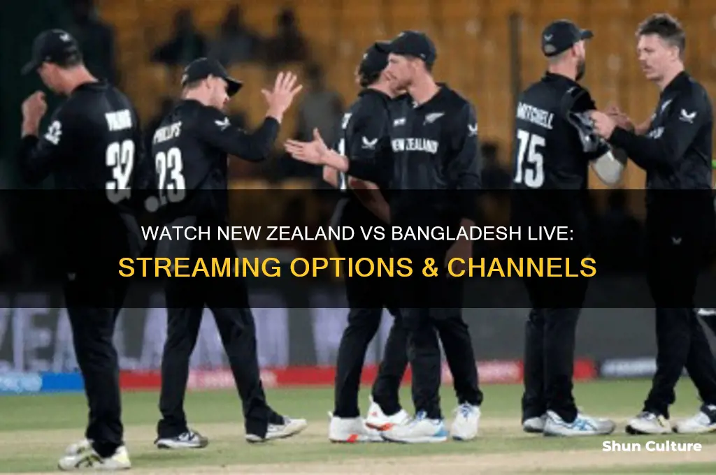 where can I watch new zealand vs bangladesh live