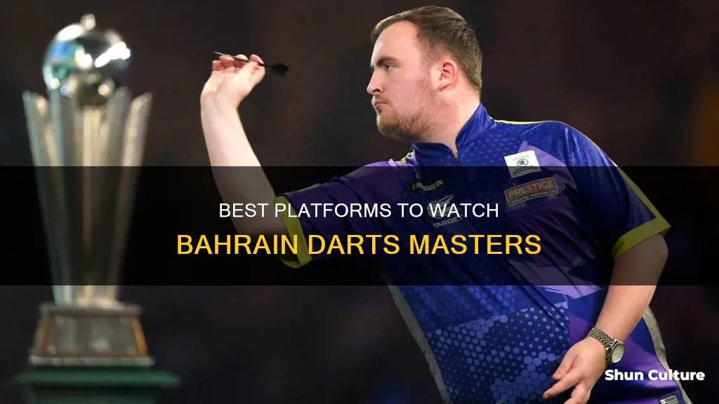 where can I watch the bahrain darts masters