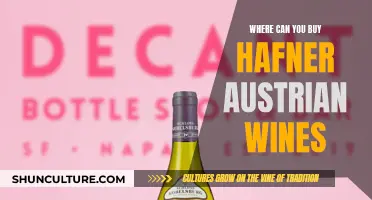 Discover Hafner Austrian Wines: Where to Buy Online and Offline