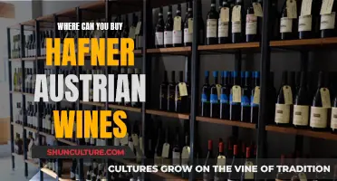 Hafner Austrian Wines: Where to Buy Them?