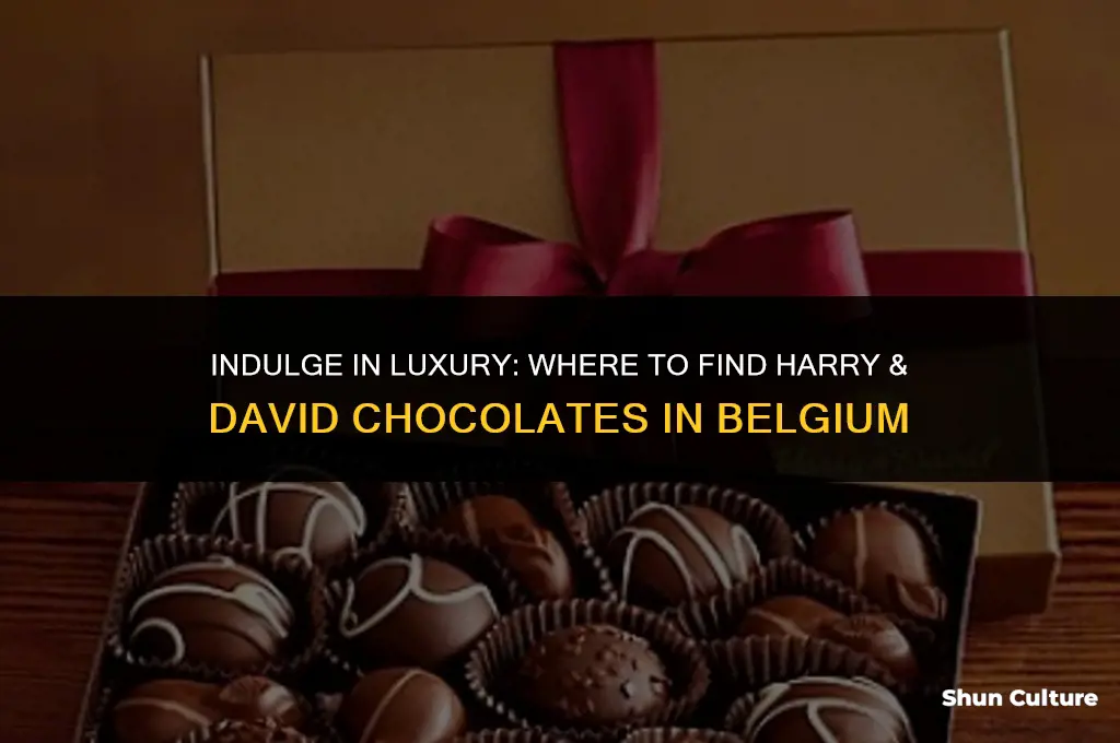 where can you buy harry and david belgium chocolates