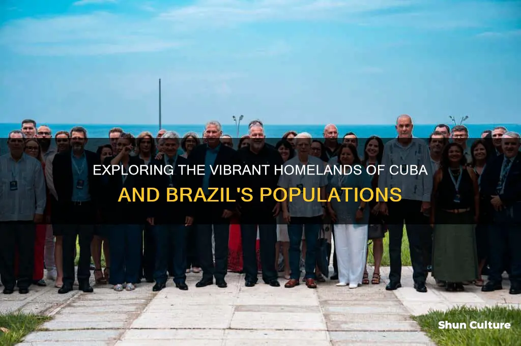 where cuba and brazil people live