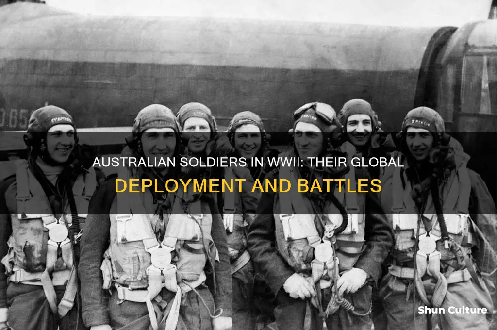 where did australian soldiers go in ww2