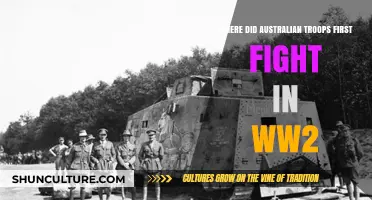 Australia's First WWII Battle: Where Did Troops Engage?