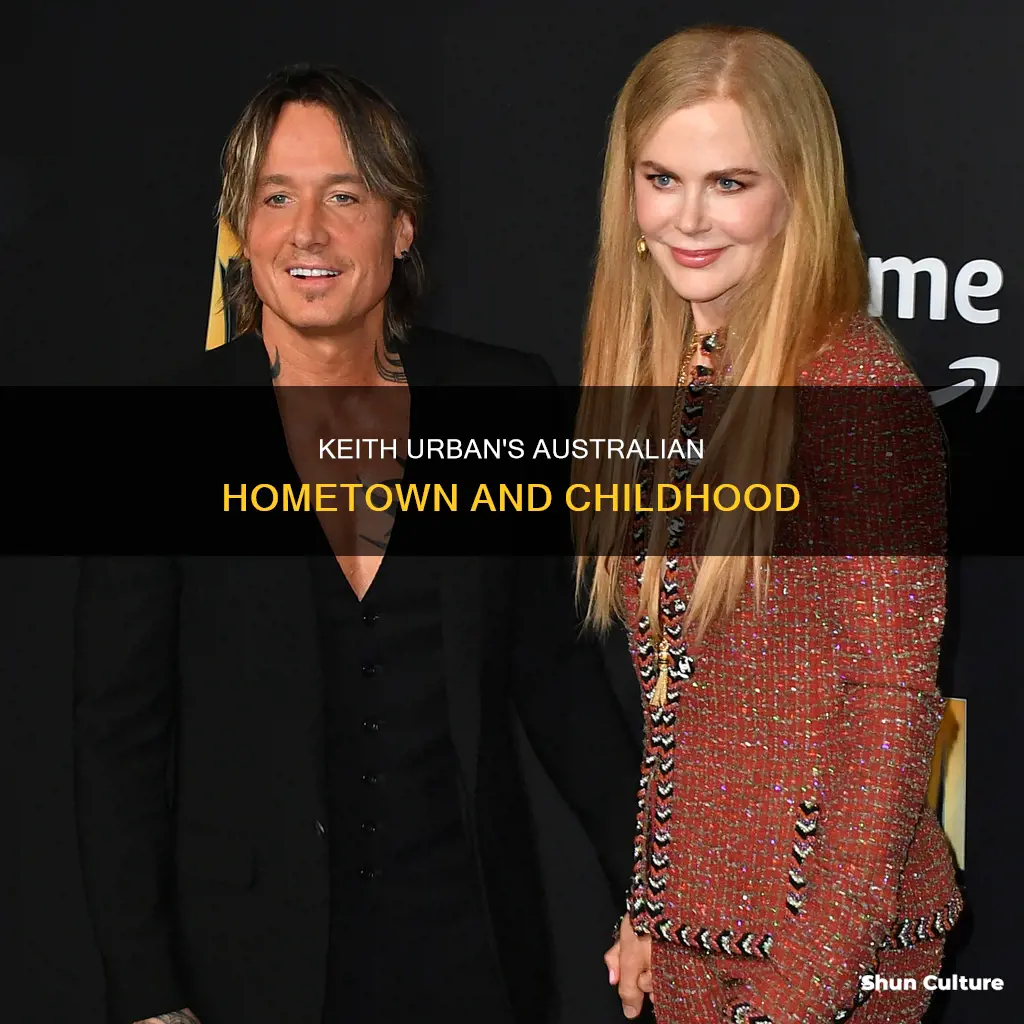 where did keith urban grow up in australia