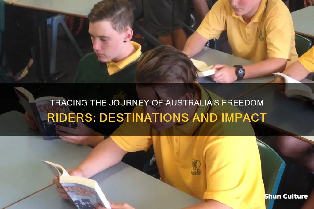 where did the australian freedom riders go