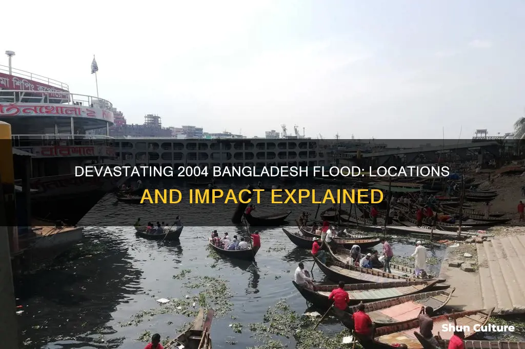 where did the bangladesh flood happened in 2004