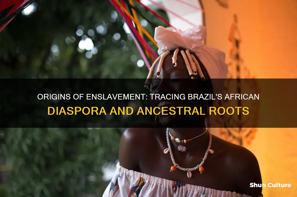 where did the enslaved people of brazil come from