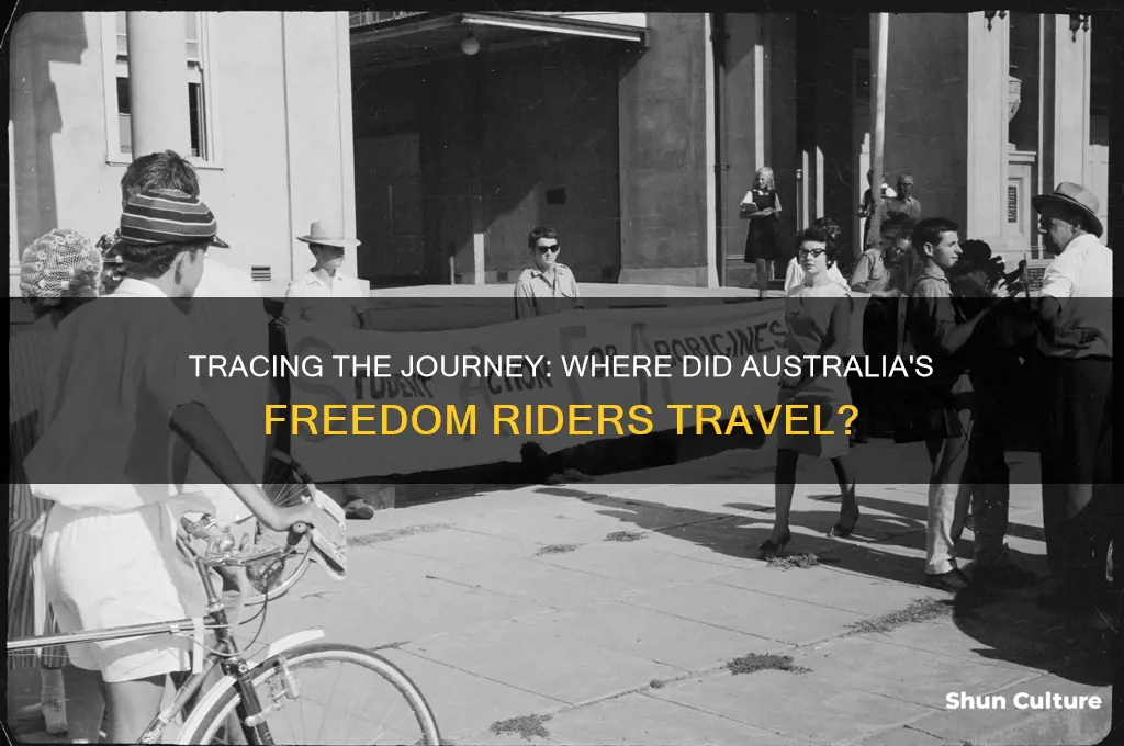 where did the freedom riders go australia