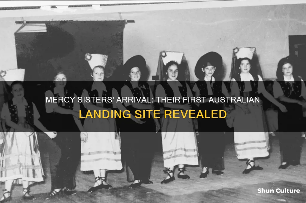 where did the mercy sisters first land in australia
