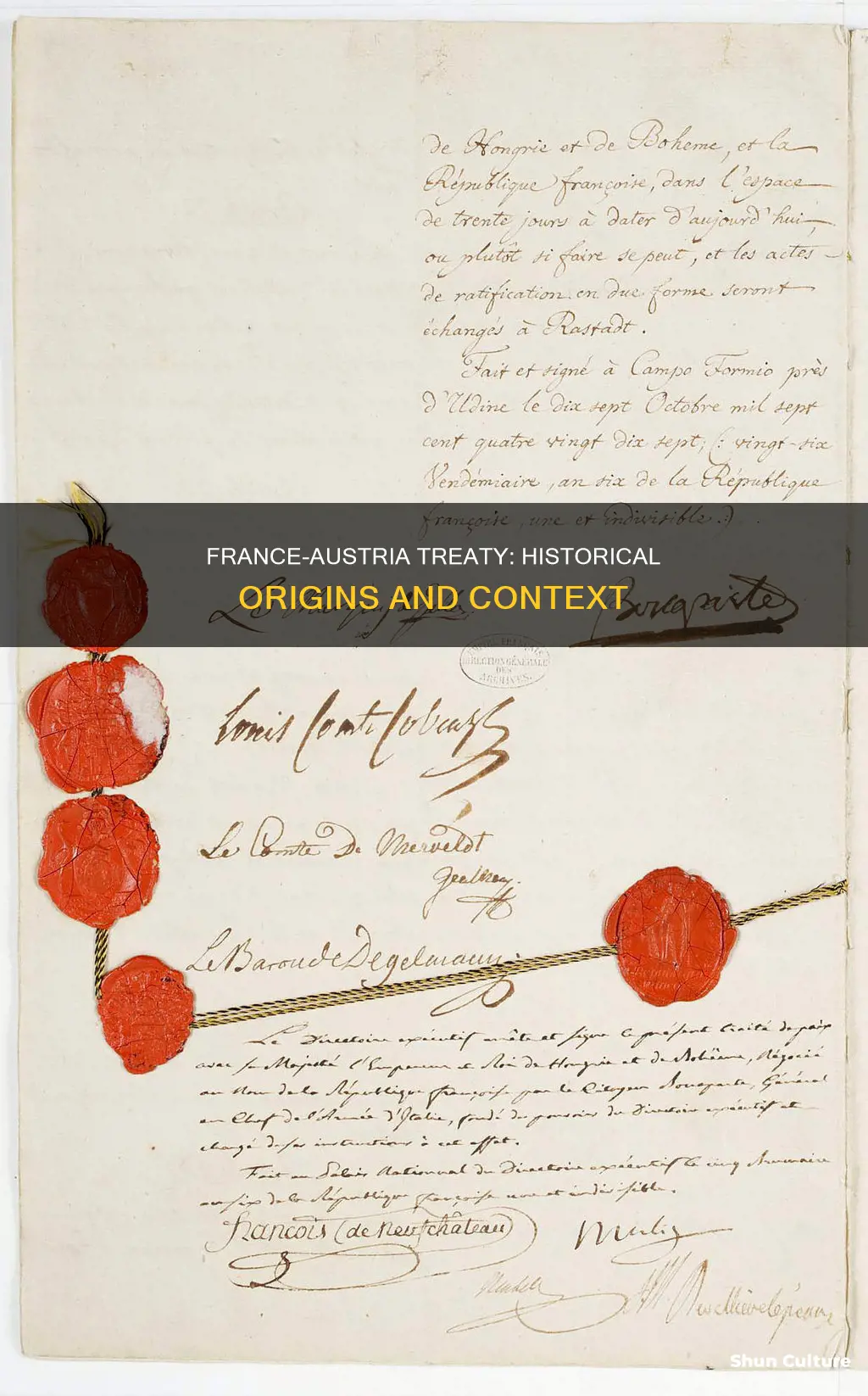 where did the treaty between france and austria from