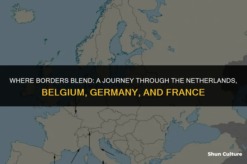 where do 4 countries come together near holland and belgium
