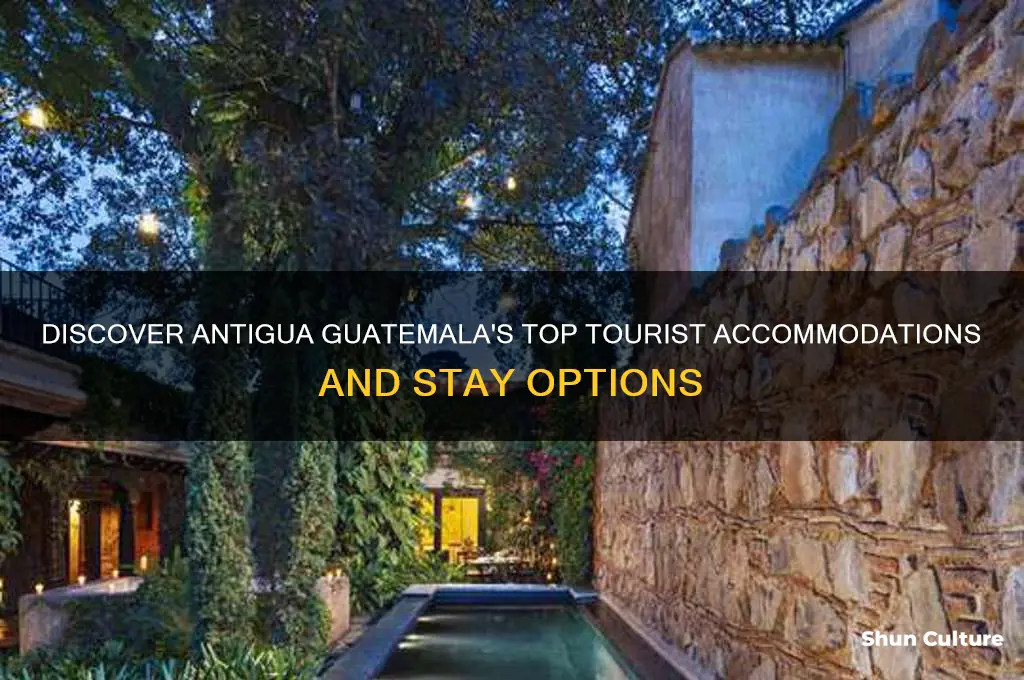 where do all tourists stay in antigua guatemala