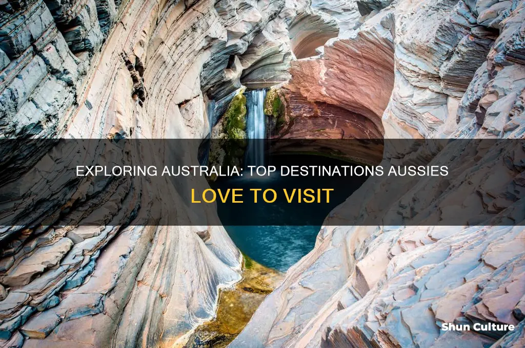 where do australians go in australia