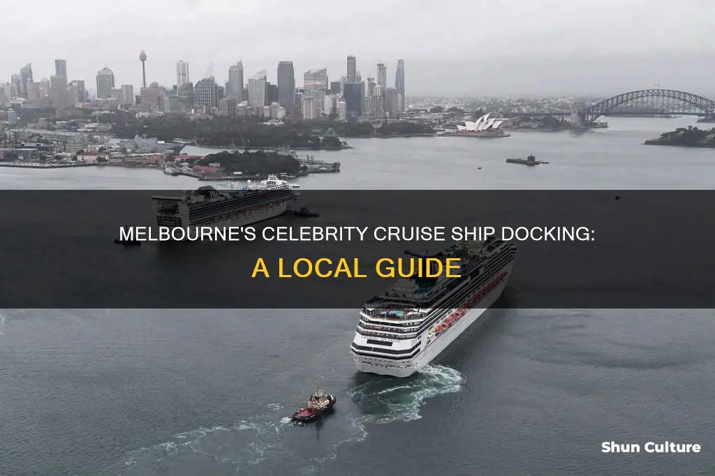 where do celebrity cruise ships dock in melbourne australia