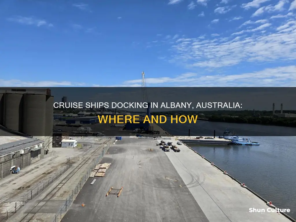 where do cruise ships dock in albany australia