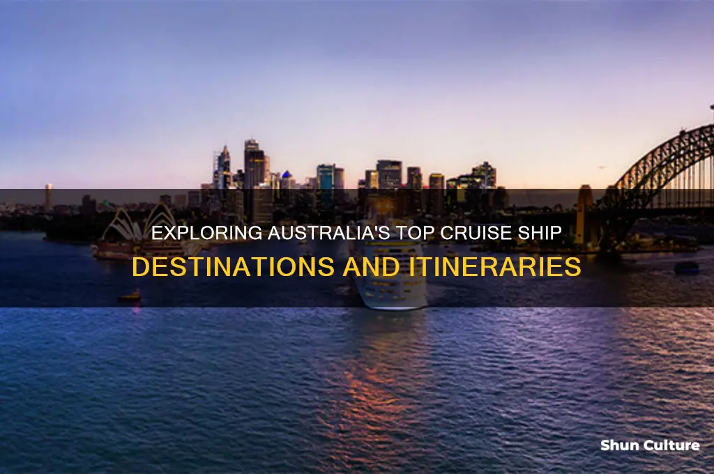 where do cruise ships go in australia