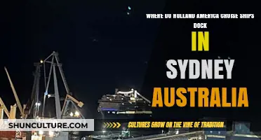 Holland America Cruise Ships' Docking Location in Sydney, Australia Revealed