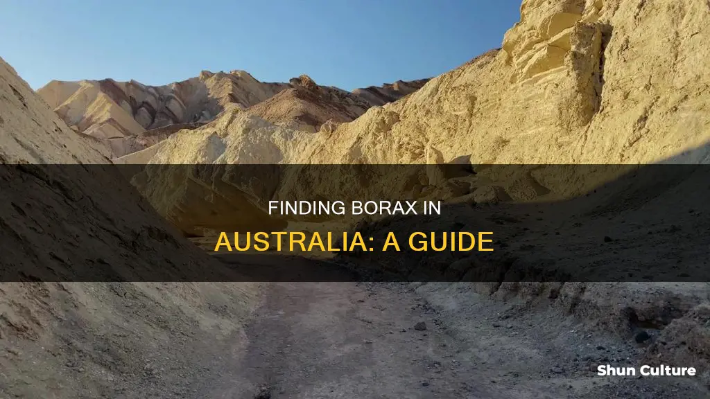 where do I find borax in australia