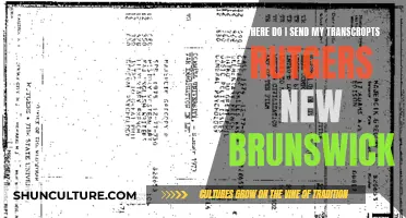 Transcripts: Rutgers New Brunswick Submission