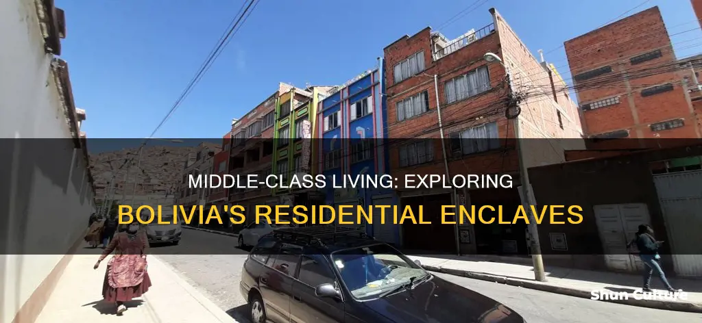 where do middle class live in bolivia