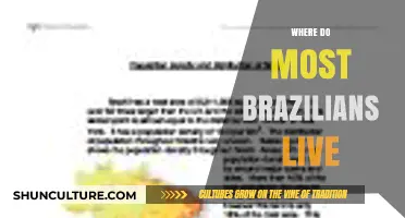 Exploring Brazil's Population: Where Do Most Brazilians Reside?