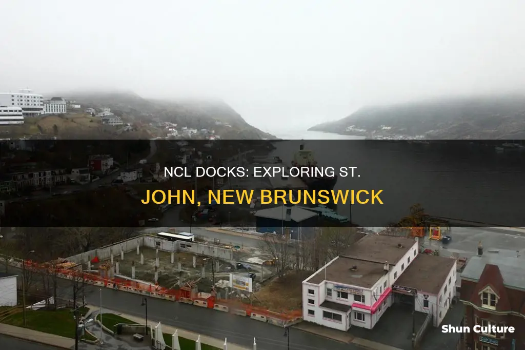 where do ncl dock in st john new brunswick