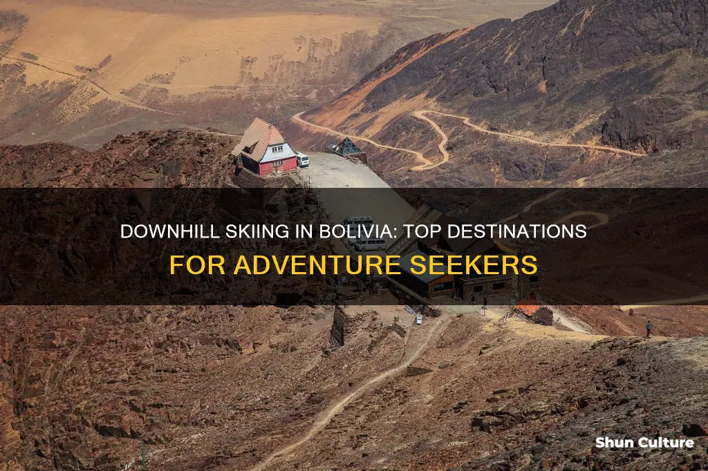 where do people downhill ski if they live in bolivia