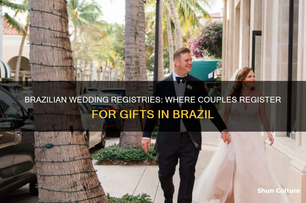 where do people in brazil register for weddings