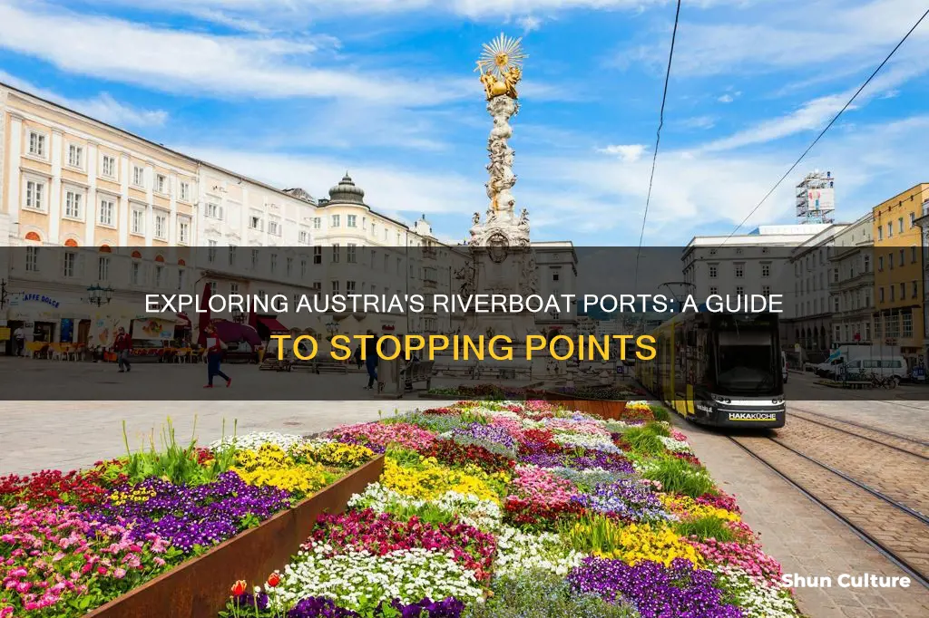 where do riverboats stop in austria