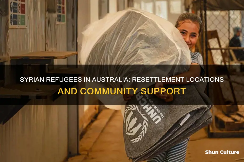 where do syrian refugees go in australia