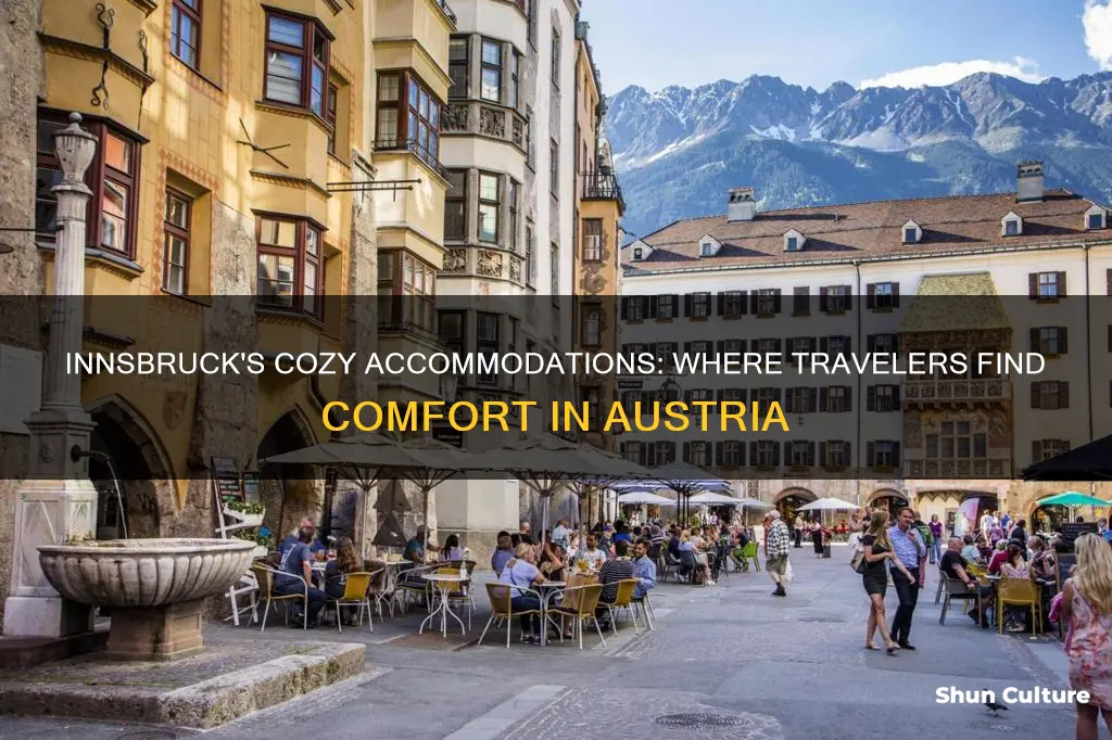 where do travelers stay when in innsbruck austria