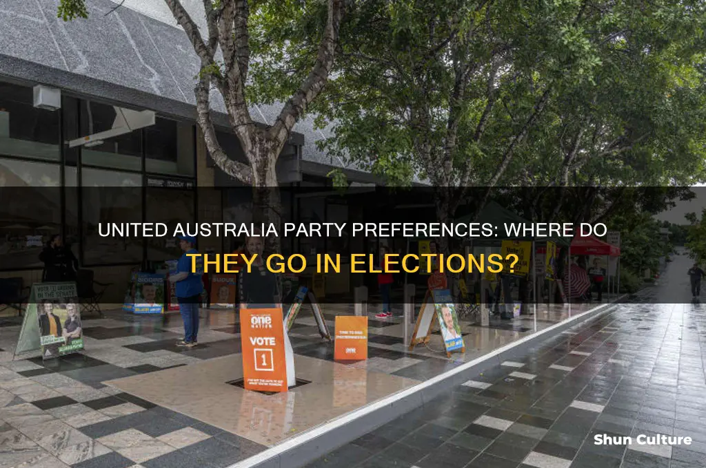 where do united australia party preferences go