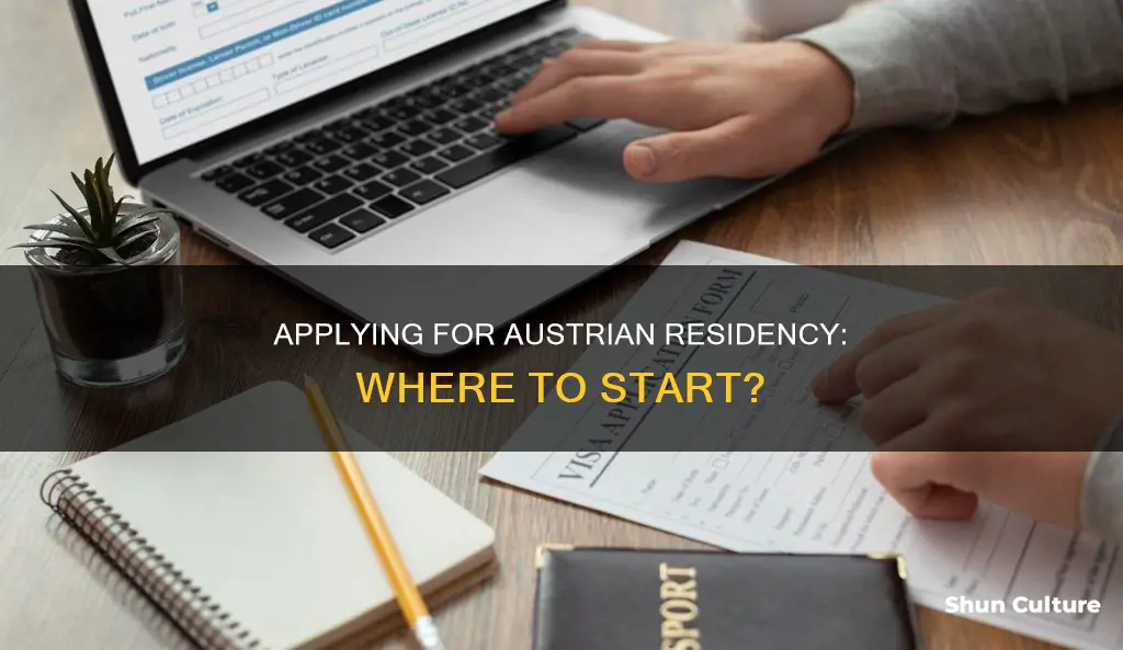 where do you apply for an austrian residency permit