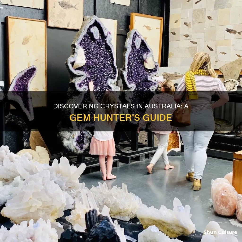where do you find crystals in australia